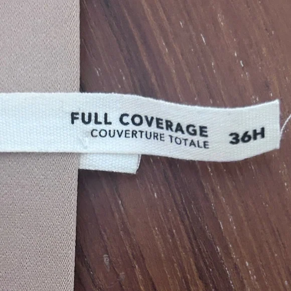 Aerie Smoothez Full Coverage Wire Bra 36H Beige NWT - Picture 7 of 10